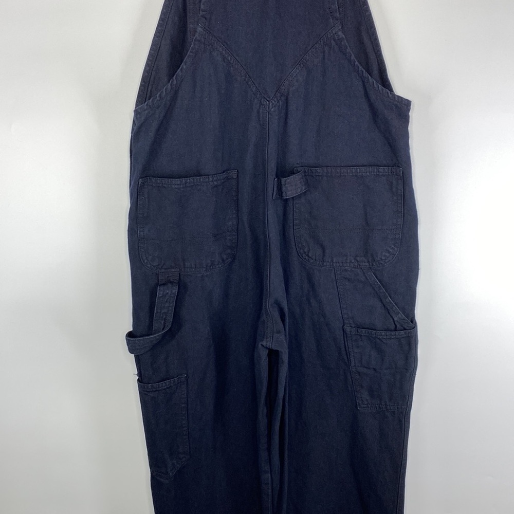 Speed Control Dark Denim Overalls Size Small - image 6